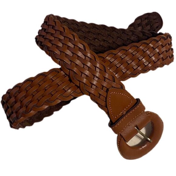 NEW S/M Women's brown belt, Genuine Leather - Picture 3 of 3